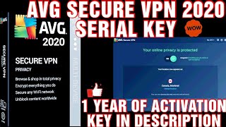 avg secure vpn license key